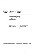 Book cover for We Are One!