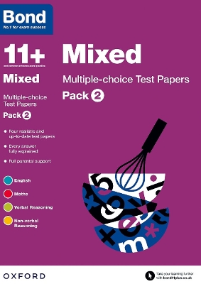 Cover of Bond 11+: Mixed: Multiple-choice Test Papers: For 11+ GL assessment and Entrance Exams