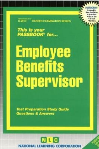 Cover of Employee Benefits Supervisor