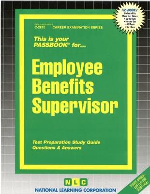 Book cover for Employee Benefits Supervisor