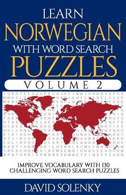 Book cover for Learn Norwegian with Word Search Puzzles Volume 2