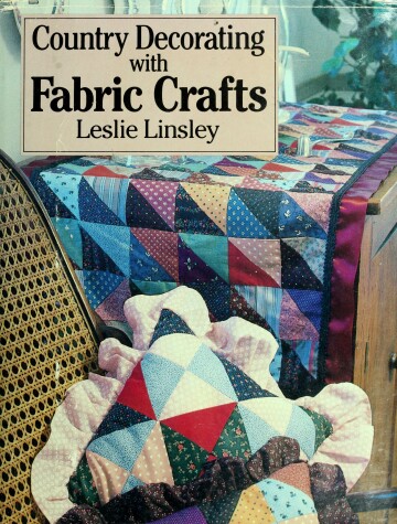 Book cover for Country Decorating with Fabric Crafts