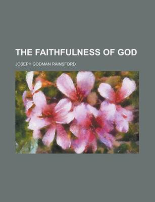 Book cover for The Faithfulness of God