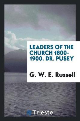Book cover for Dr. Pusey