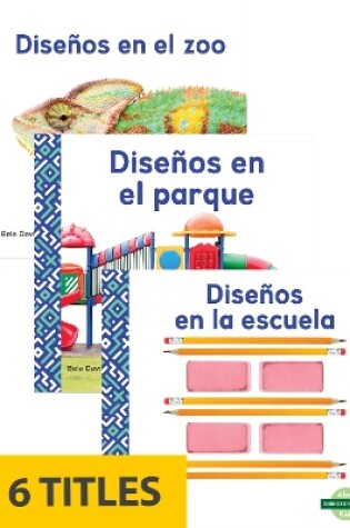 Cover of ¡Diseños divertidos! (Patterns Are Fun!) (Set of 6)