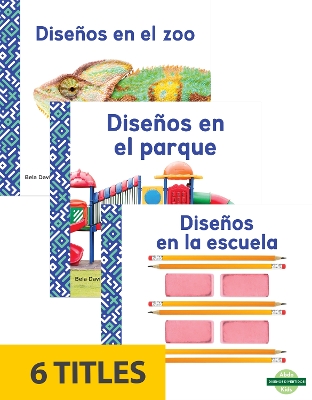 Book cover for ¡Diseños divertidos! (Patterns Are Fun!) (Set of 6)