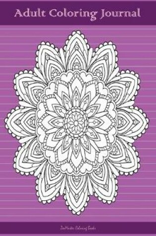 Cover of Adult Coloring Journal (purple)