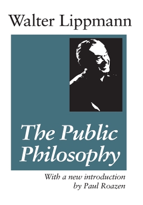 Book cover for The Public Philosophy