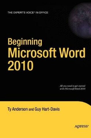 Cover of Beginning Microsoft Word 2010