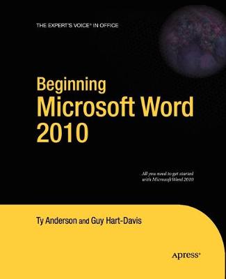 Cover of Beginning Microsoft Word 2010