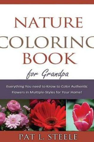 Cover of Nature Coloring Book For Grandpa