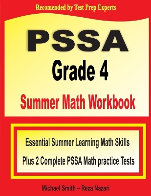 Book cover for PSSA Grade 4 Summer Math Workbook