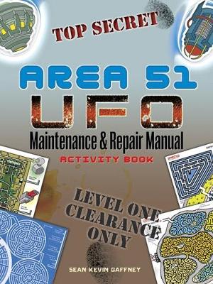 Book cover for Area 51 UFO Maintenance and Repair Manual Activity Book