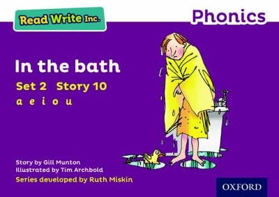 Cover of Read Write Inc. Phonics: In the Bath (Purple Set 2 Storybook 10)