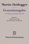 Book cover for Logik ALS Die Frage Nach Dem Wesen Der Sprache