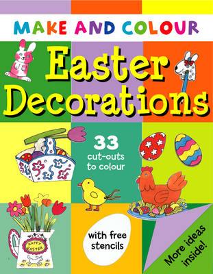 Book cover for Make and Colour Easter Decorations