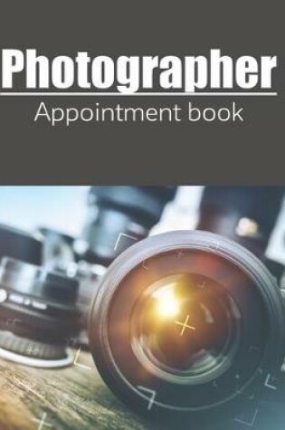 Cover of Photographer appointment book