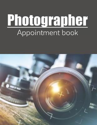 Book cover for Photographer appointment book