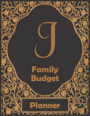 Book cover for J Family Budget Planner