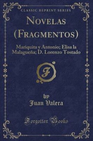 Cover of Novelas (Fragmentos)