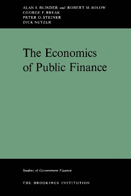 Book cover for The Economics Of Public Finance