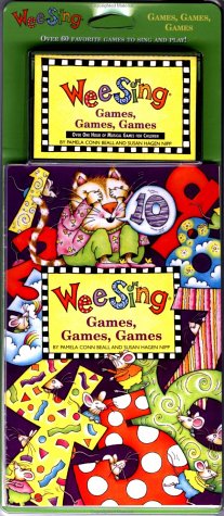Book cover for Wee Sing Games Games Games Book and Cassette (Reissue)