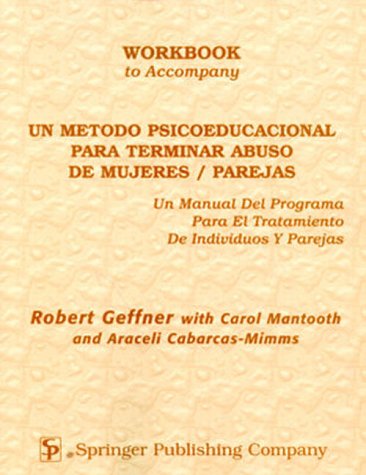 Book cover for Ending Spouse/ Partner Abuse Spanish Workbook