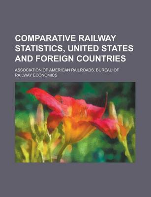 Book cover for Comparative Railway Statistics, United States and Foreign Countries