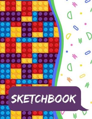 Book cover for Sketchbook for Kids - Large Blank Sketch Notepad for Practice Drawing, Paint, Write, Doodle, Notes - Cute Cover for Kids 8.5 x 11 - 100 pages Book 21