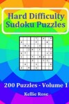 Book cover for Hard Difficulty Sudoku Puzzles Volume 1