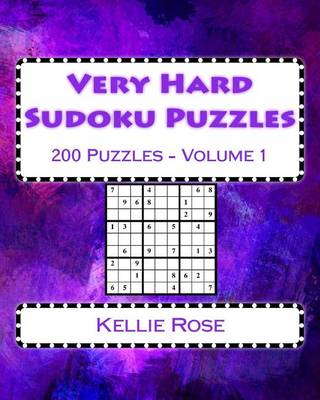 Cover of Very Hard Sudoku Puzzles Volume 1