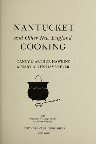 Cover of Nantucket and Other New England Cooking