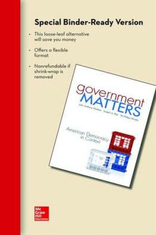 Cover of Looseleaf for Government Matters: American Democracy in Context