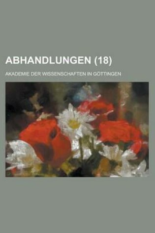 Cover of Abhandlungen (18)