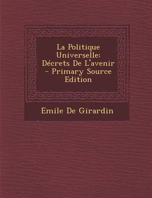 Book cover for La Politique Universelle