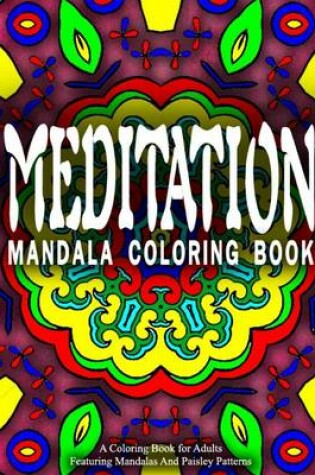 Cover of MEDITATION MANDALA COLORING BOOK - Vol.3