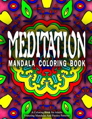 Cover of MEDITATION MANDALA COLORING BOOK - Vol.3