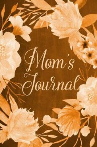 Cover of Chalkboard Journal - Mom's Journal (Orange)