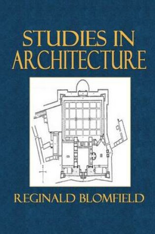 Cover of Studies in Architecture
