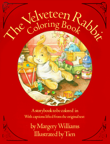 Book cover for Velveteen Rabbit Coloring Book