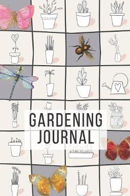 Book cover for Gardening Journal