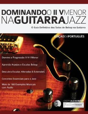 Book cover for Dominando o ii V Menor na Guitarra Jazz