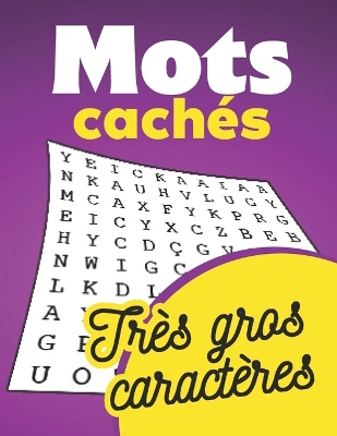 Book cover for Mots cachés Très gros caractères
