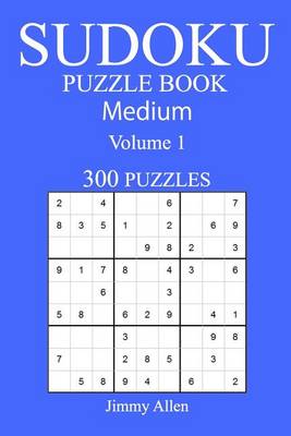 Book cover for 300 Medium Sudoku Puzzle Book