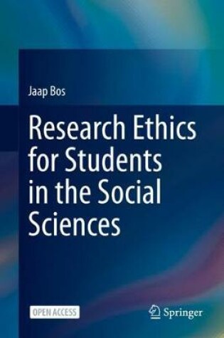 Cover of Research Ethics for Students in the Social Sciences