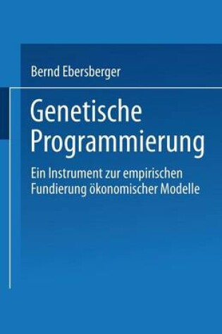 Cover of Genetische Programmierung