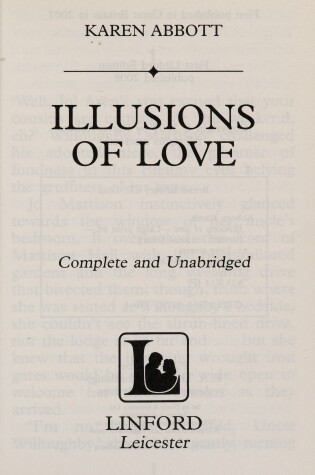 Cover of Illusions Of Love
