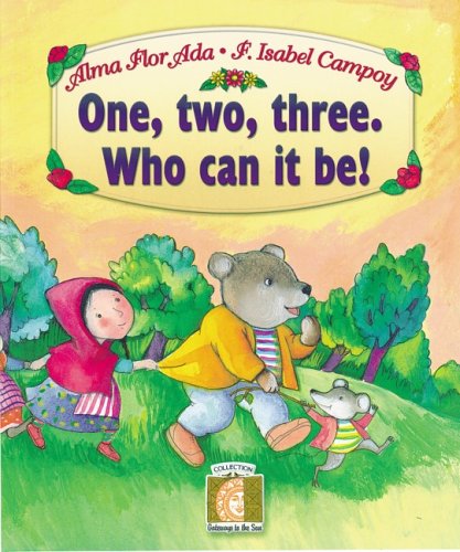 Book cover for One, Two, Three. Who Can It Be!