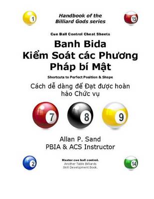 Book cover for Cue Ball Control Cheat Sheets (Vietnamese)