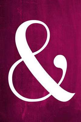 Cover of Chalkboard Journal - Ampersand (Pink)